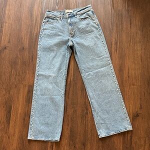 Abercrombie & Fitch Light Blue Straight Leg Jeans